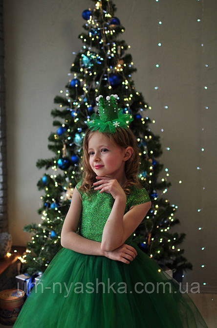 Сукня Весни Зелене ошатне пишне плаття 98-128 Кривий Ріг - фото 5