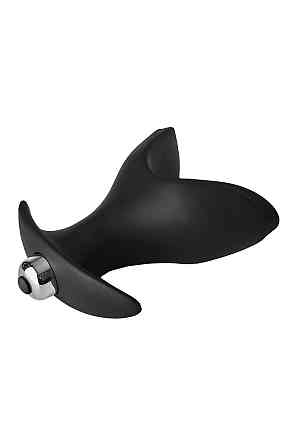 Анальна пробка з вібрацією FANTASSTIC VIBRATING ANAL ANCHOR PLUG BLACK Sex Aura Київ
