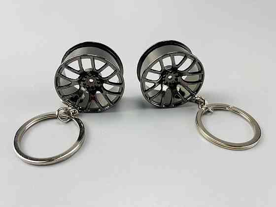 Брелок диск-колеса, брелок на ключі для водія, брелок металевий на автокамері Мукачево