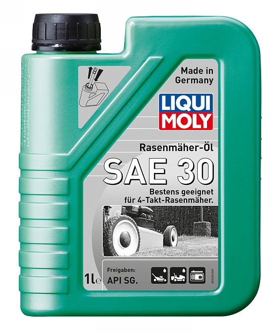 LIQUI MOLY 1264 Rasenmäher-Öl SAE HD 30 — Олива для газонокосарок | Надійний захист двигуна садової техніки Ковель - фото 1