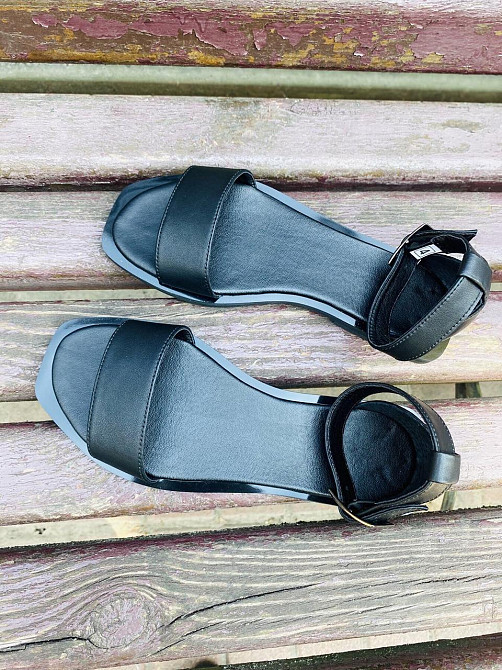 ARLEN Босоніжки жіночі ARLEN Бос-01/03 чорні (літо, шкіра натуральна) (4066) Коломыя - изображение 4