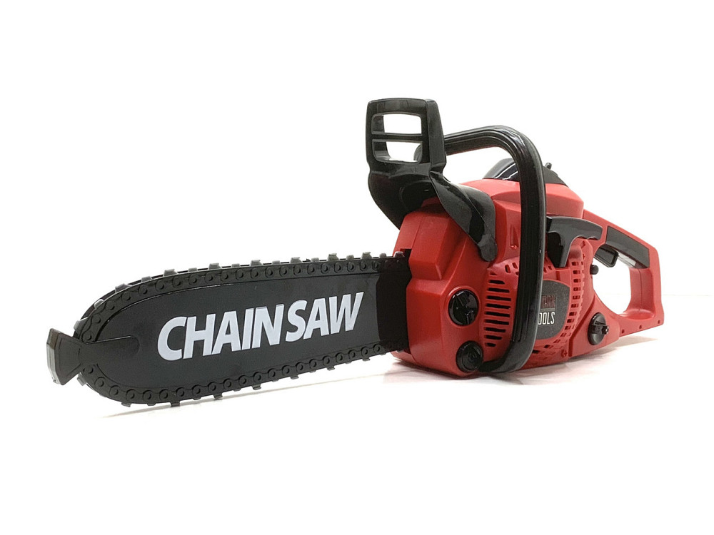 Бензопила іграшкова рухлива стрічка звук Червона (OYG603) Чернігів - фото 1