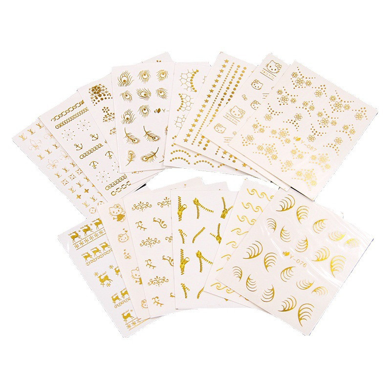 Набор наклеек для ногтей 30 штук - размер наклейки 6*5см, инструкция по применению есть в описании Киев - изображение 3