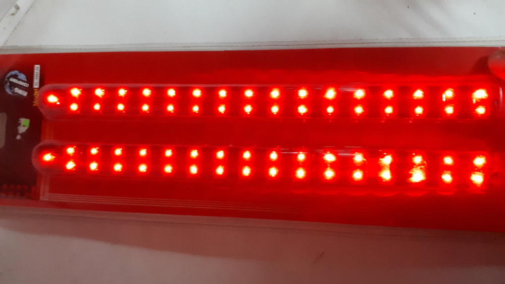 Подсветка гибкая 3992-32 R 33LEDх32см красная (пара) Винница - изображение 1