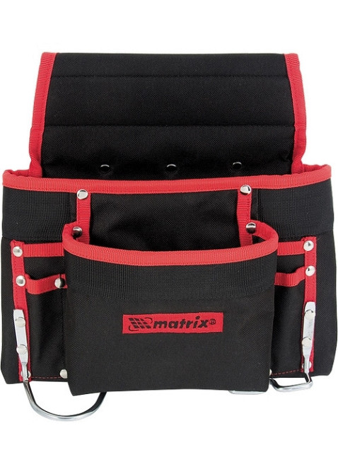 Подсумок поясной, 8 карманов, держатель для молотка, для клещей MATRIX Полтава - изображение 1