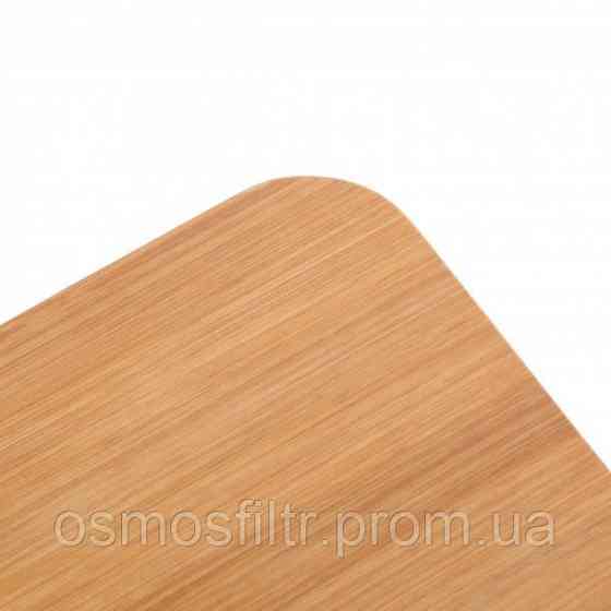 Набір обробних дошок Axentia БАМБУК 6 шт на підставці розмір дошок 22x0.8x15 см (260467) Київ