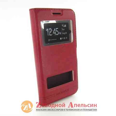 Чехол книга Samsung A3 2016 A310 Smart Case red Одесса