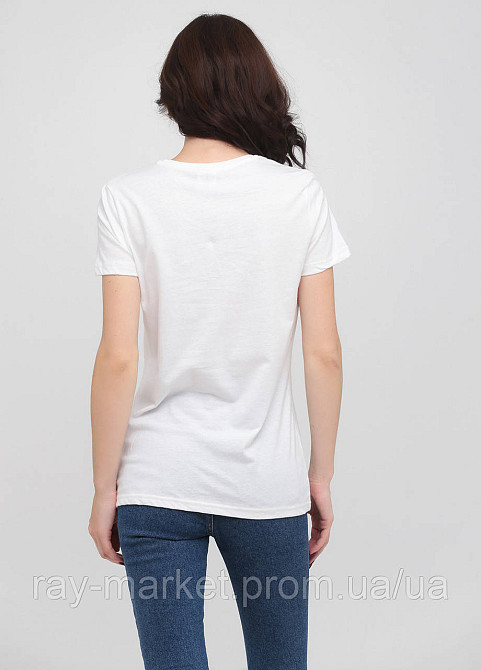 Футболка базова Stedman Classic-T Unisex жіноча приталена біла (ST2600-WHI) Київ - фото 4