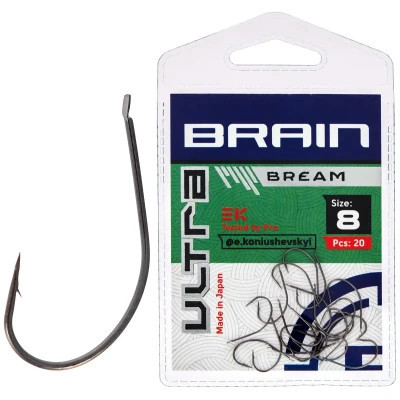 Крючок Brain fishing Ultra Bream 8 (20шт/уп) (1858.52.60) Винница - изображение 1