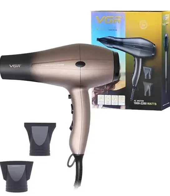 Фен для волос VGR V-463 2400Вт с ионизацией, 2 скорости, 2 температурных режима, холодный обдув Одесса - изображение 2