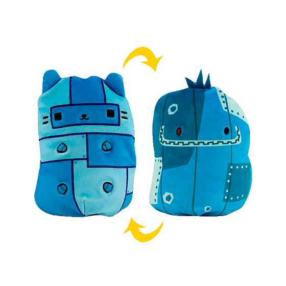 М’яка іграшка Cats Vs Pickles 2 в 1 – Котик та огірок Блу Дніпро