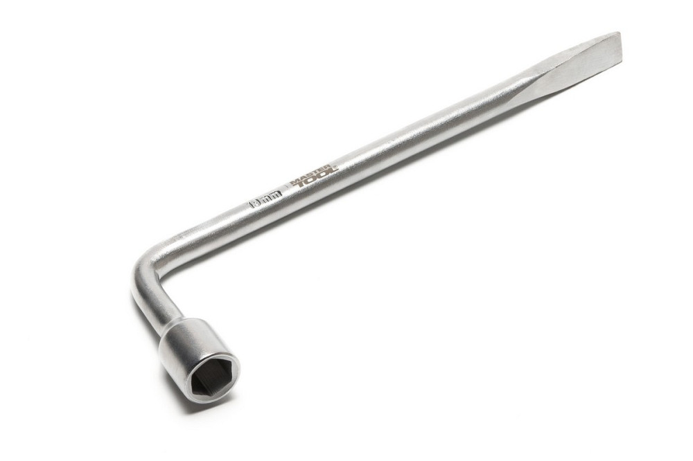 Ключ балонний MASTERTOOL L-Type 19 мм L=350 мм, Ø14 мм 73-0119 Коломыя - изображение 2