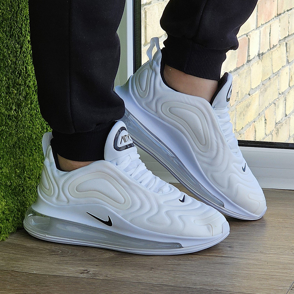 Кроссовки Nike 720 Белые Женские Найк с Амортизацией Тканевые Летние (размеры: 37,38,39,40,41,42,43) Днепр - изображение 2