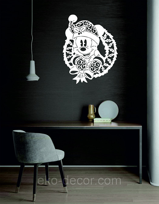 Декоративное настенное Панно «Микки Маус», Декор на стену 90*72 см Киев - изображение 4