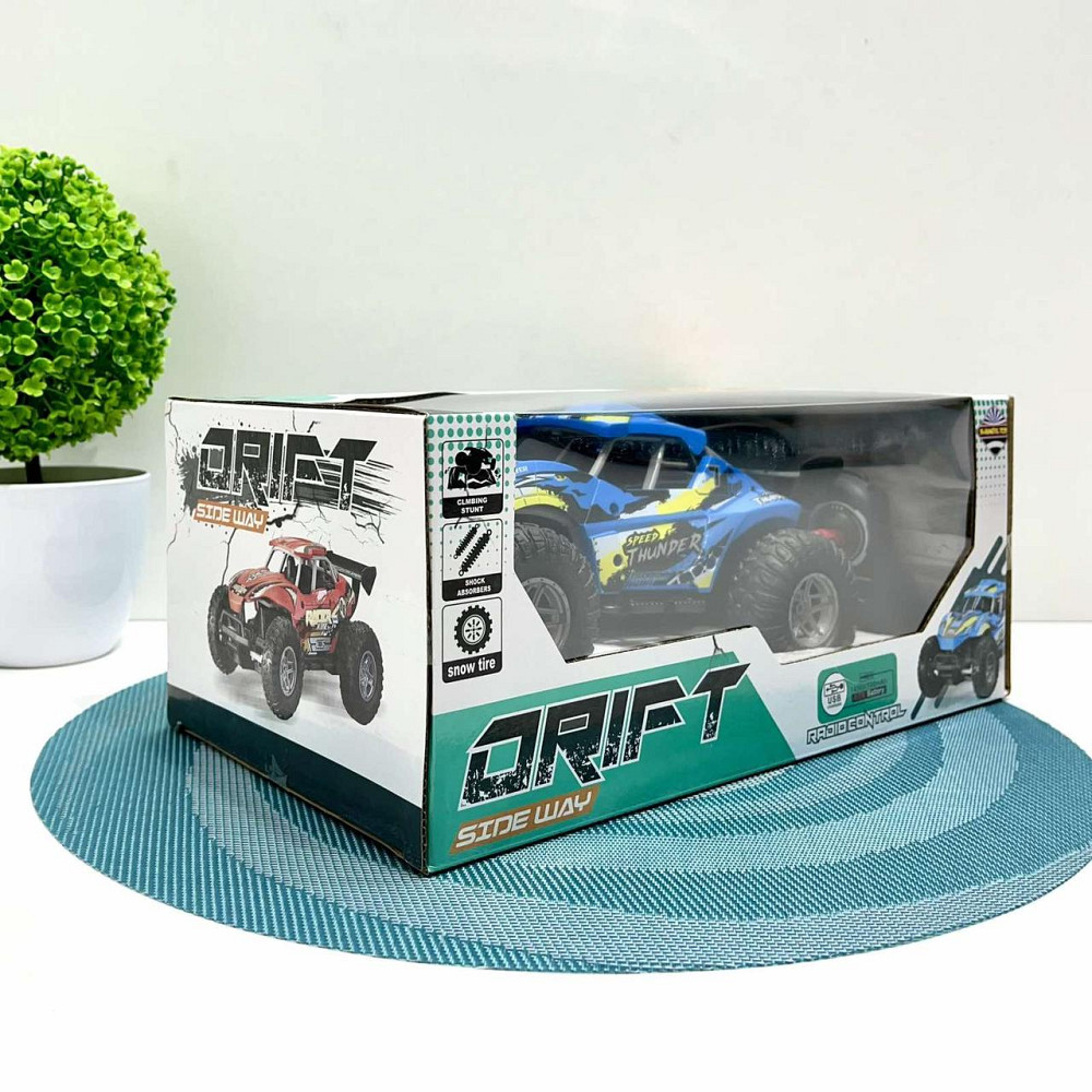 Машинка Баггі на радіокеруванні 24см акумулятор USB-зарядне Синя (0905-3) Чернігів - фото 3