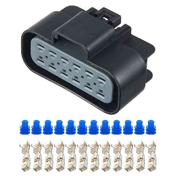 Роз'єм конектор 12-кон., 1532691 APTIV (Delphi) Америка, Корея, Японія, Америка, Buick, Cadillac, Chevrolet, Daewoo, GMC, Isuzu Київ