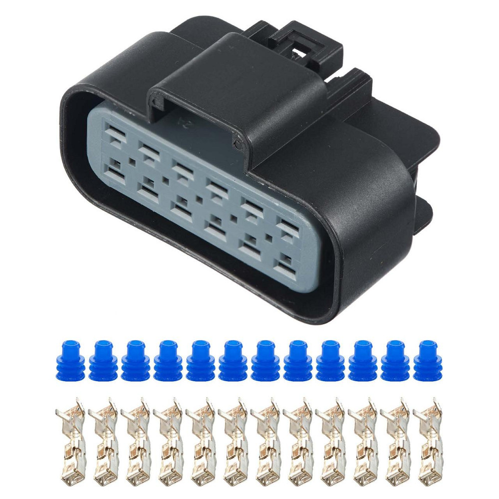 Роз'єм конектор 12-кон., 1532691 APTIV (Delphi) Америка, Корея, Японія, Америка, Buick, Cadillac, Chevrolet, Daewoo, GMC, Isuzu Київ - фото 1