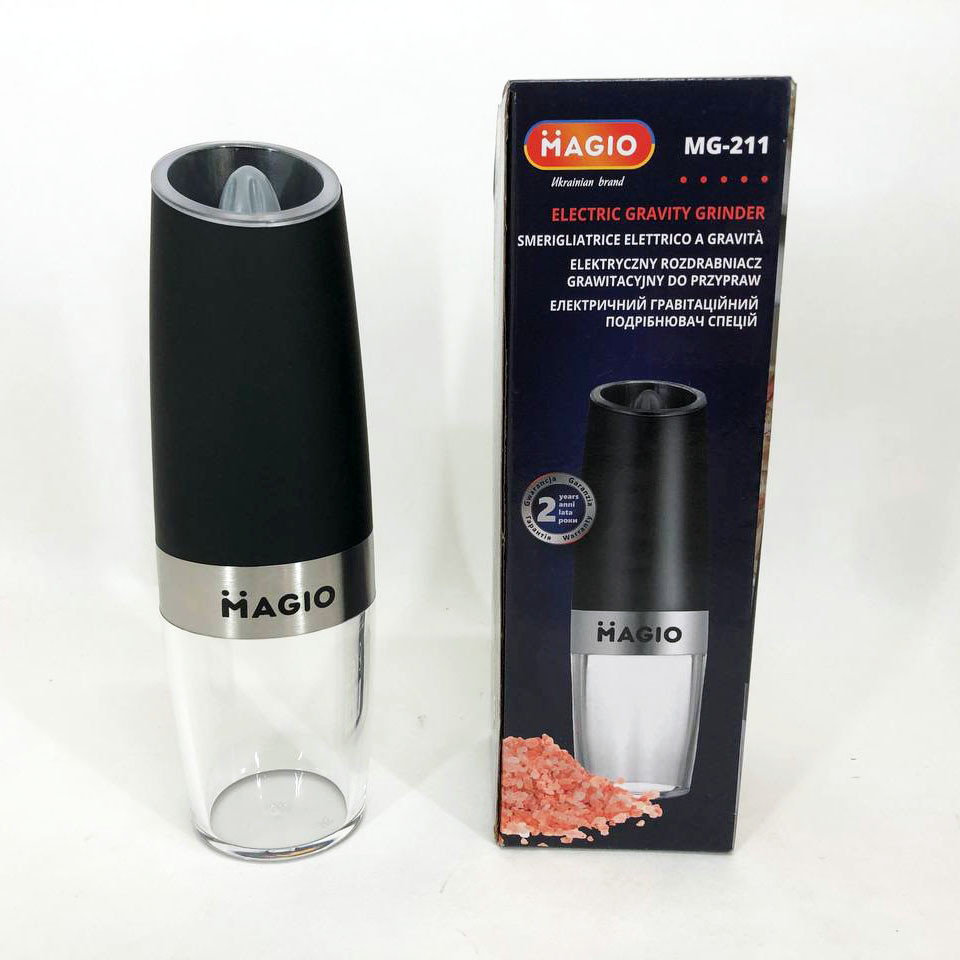 Млин для перцю для кухні MAGIO, Млини електричні, Автоматичний млин спецій Подрібнювач перцю XU-54 Львів - фото 1