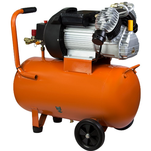 Компресор V 2,5кВт 435л/хв 8 бар 50л 2 крана Grad Житомир - фото 2