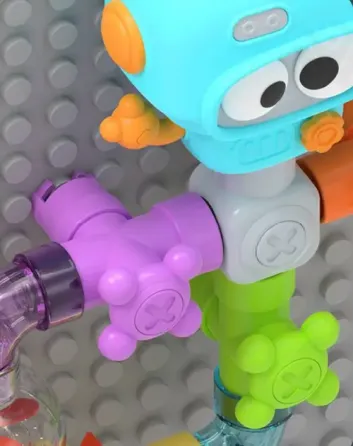 Игрушка для ванны Водный-робот фонтан 21 детали Коломыя