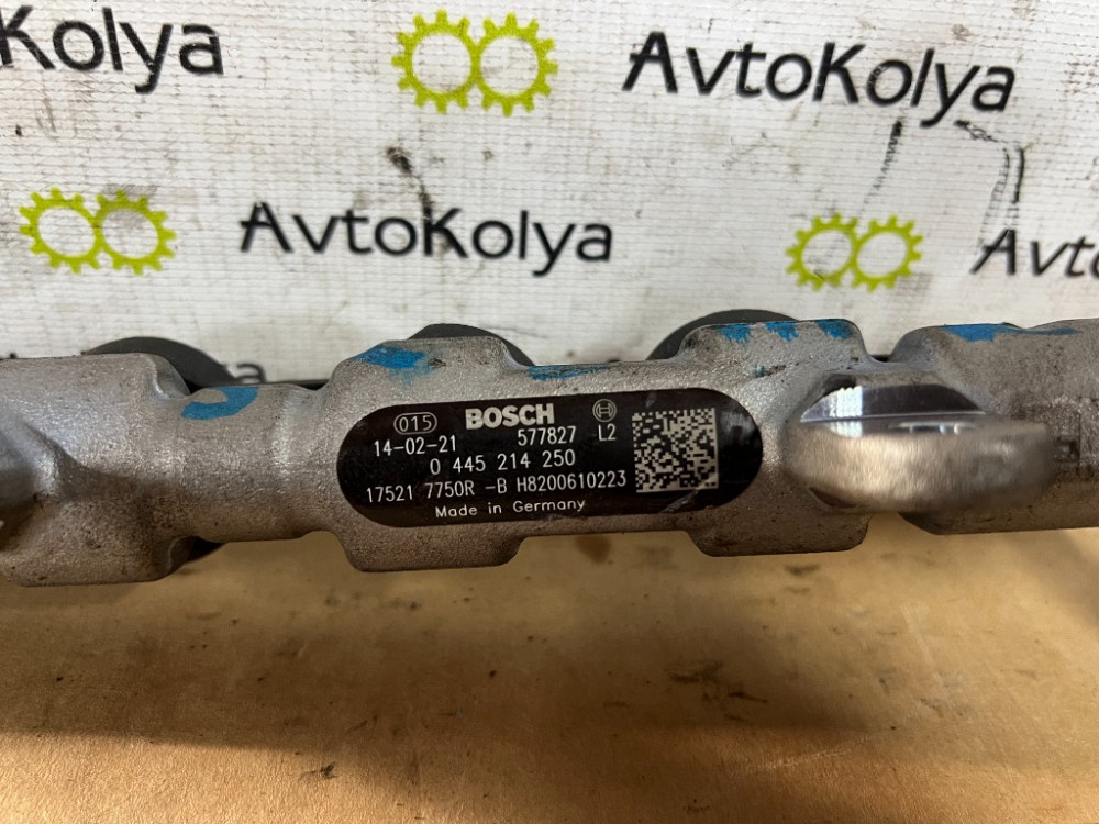 Паливна рейка (рампа) Renault Scenic III 2.0 dci 2009-2019 (0445214250) Ковель - изображение 4