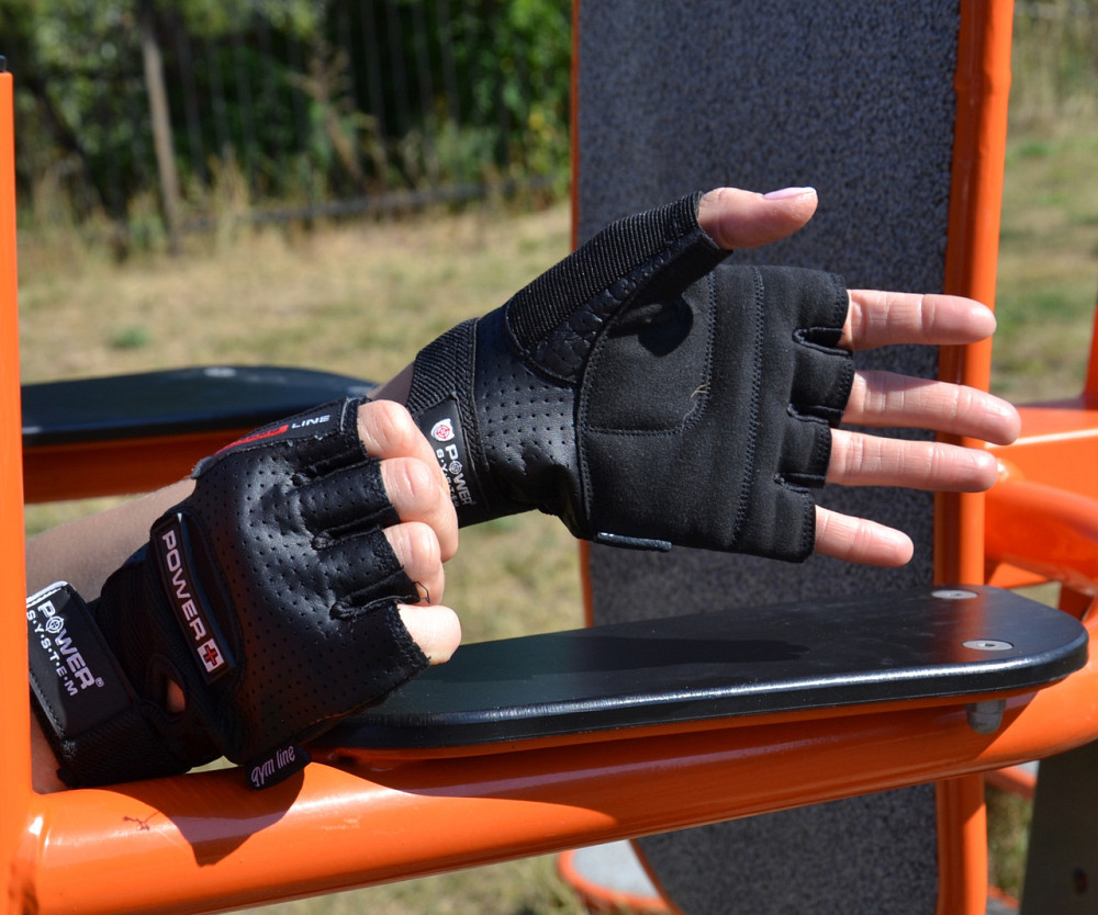 Рукавички для фітнесу Power System PS-2500 Power Plus Black L Луцьк - фото 9