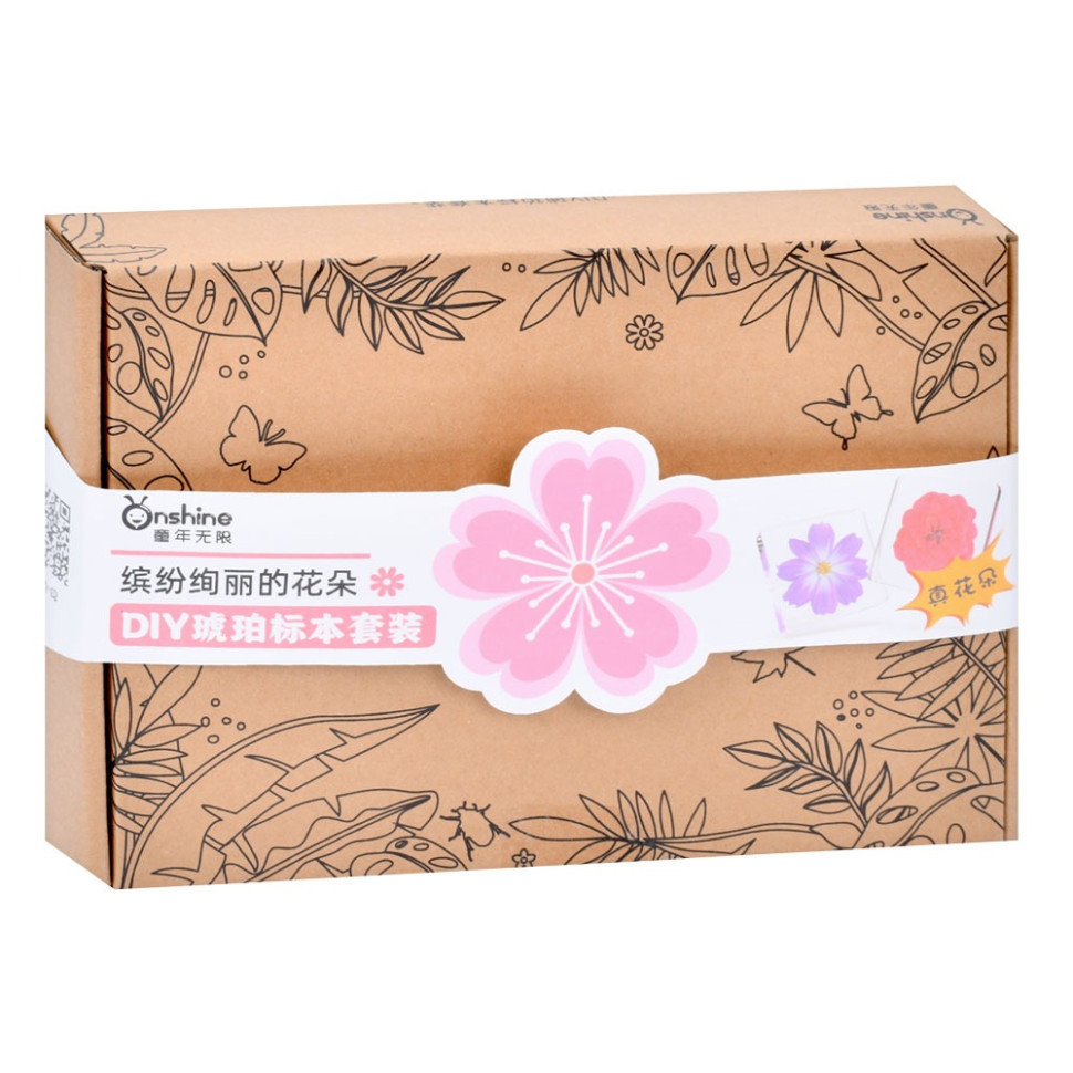 Дитячий набір для творчості "Сухоцвіт" FG231102004M, пінцет, фарба, застигаюча рідина Вінниця - фото 4