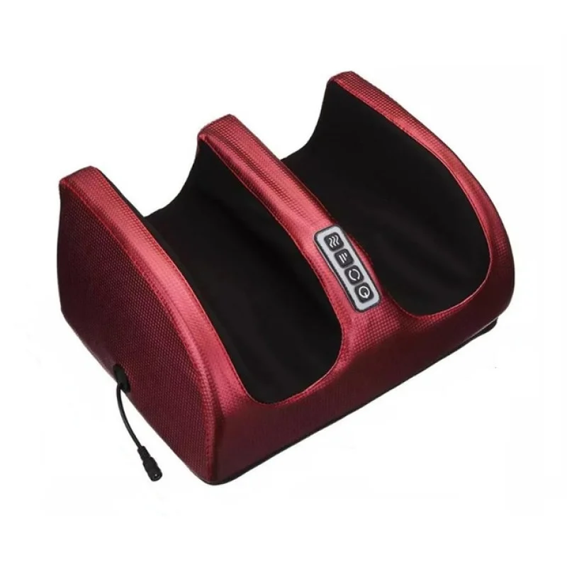 Масажер для ніг, стоп і кісточок Renkai Foot Massager: роликовий масажер із підігрівом, 3 швидкостями та екошкірою Одеса - фото 1