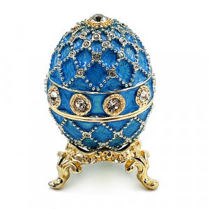 Пасхальна скринька яйце зі стразами Київ - фото 3