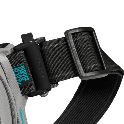 Сумка-бананка Pacsafe Eco Anti-Theft Waist Pack сірий/чорний (41104145) Винница - изображение 6