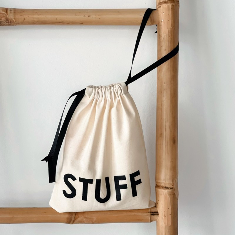 Мішок бавовняний 22x17 см Stuff (Молочний) Суми - фото 1