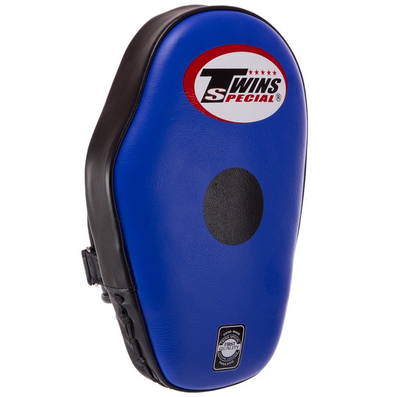 Лапа Пряма для боксу та єдиноборств TWINS PML-5-L ліва розмір 29x18x6 см синій-чорний Київ - фото 2
