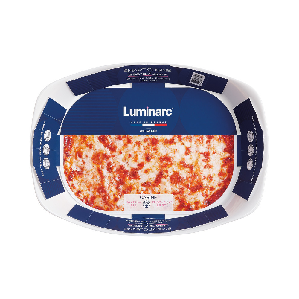 Форма для запекания LUMINARC SMART CUISINE CARINE, 34х25 см (6549098) Киев - изображение 3
