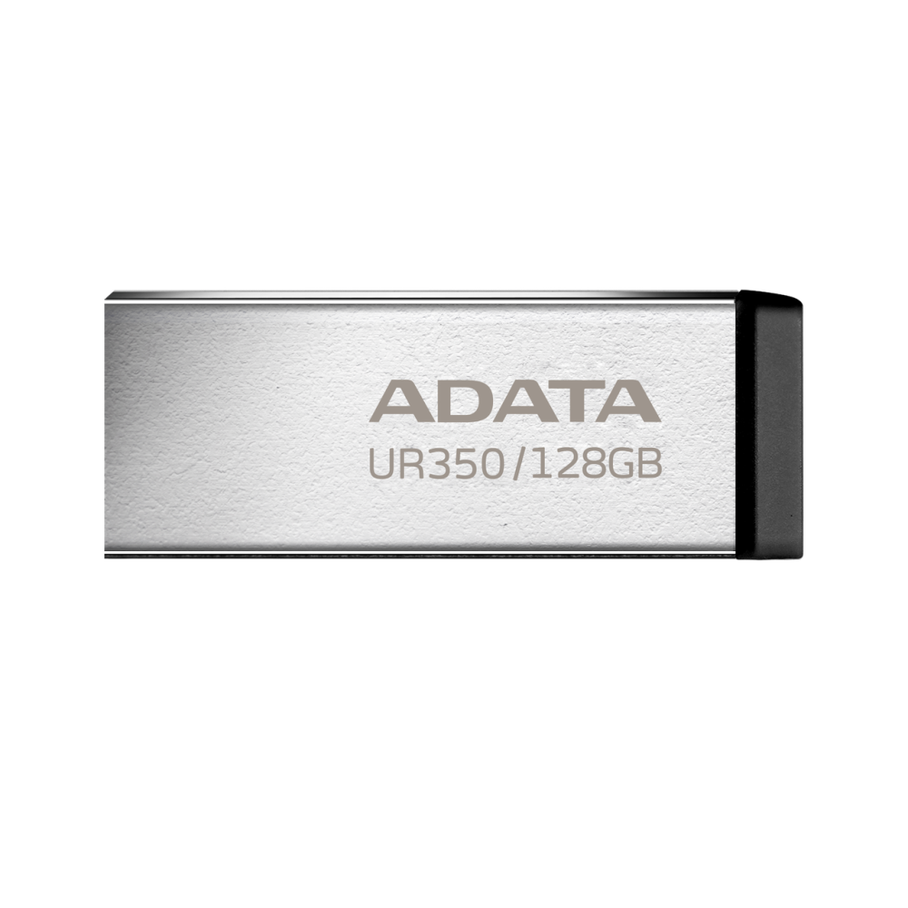 Флеш-накопичувач ADATA USB 3.2 UR 350 128Gb Silver/Black Одеса - фото 1