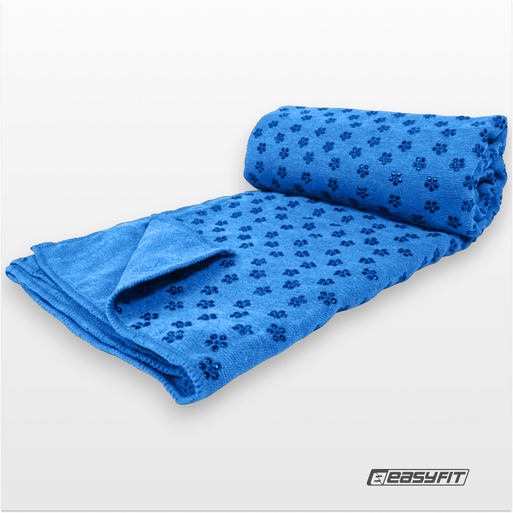 EasyFit Рушник для йоги EasyFit Yoga Mat Towel з мікрофібри (Синій) Коломыя - изображение 3