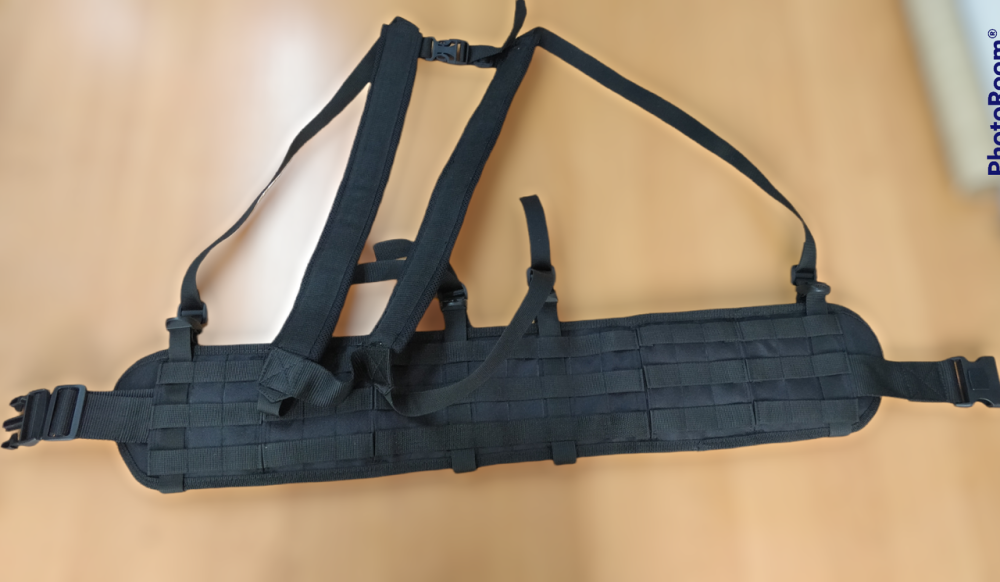 Розвантаження чорна Ремінно-плечова система РПС розвантажувальний пояс регульований тактичний із сис Одеса - фото 13