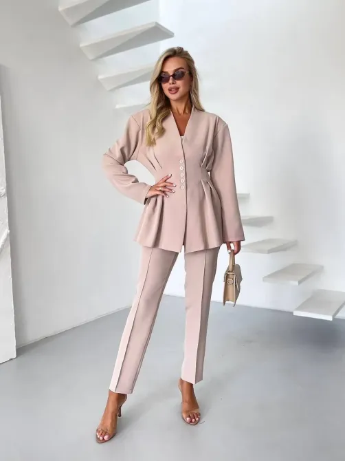Женский костюм с пиджаком и брюками Одесса - изображение 11