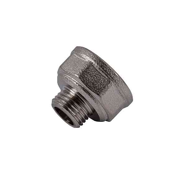 Редукційний перехідник 1/2| х1/4| ВЗ нікельований восьмигранний NK313O OPTIMUM Київ