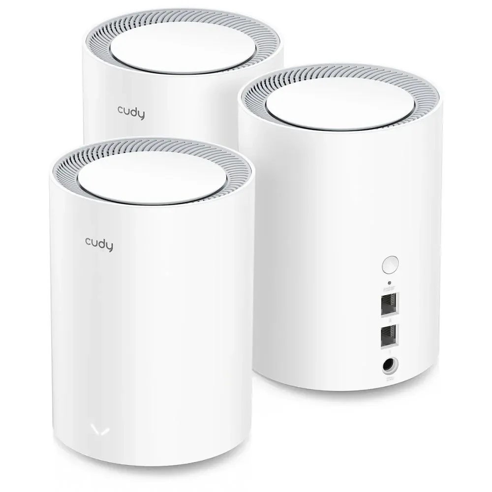 Маршрутизатор WiFi Mesh-система WiFi 6 Cudy M1800 (3-Pack) 3 штуки дводіапазонні гігабітні AX1800 (73-00516) Киев - изображение 4