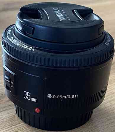 Объектив: Yongnuo 35mm. Київ