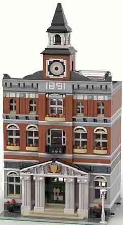 Колекційний Конструктор «Стара Ратуша» сумісний з Lego 2766 деталі. Київ