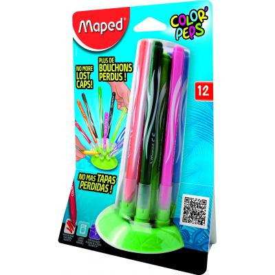 Фломастеры Maped COLOR PEPS JUNGLE Innovation, 12 цв. (MP.845445) Винница - изображение 2