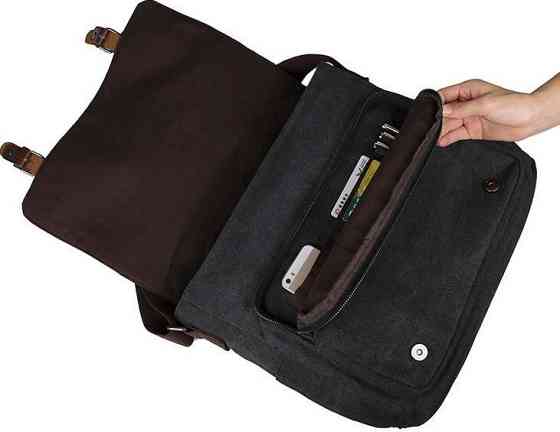 Сумка мужская Vintage 14587 Серая Киев