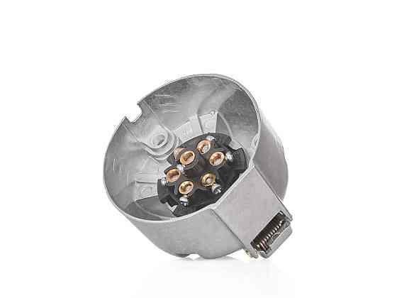 Причіпа розетка алюмінієва "GEKO" 7 PIN 12V Стрий