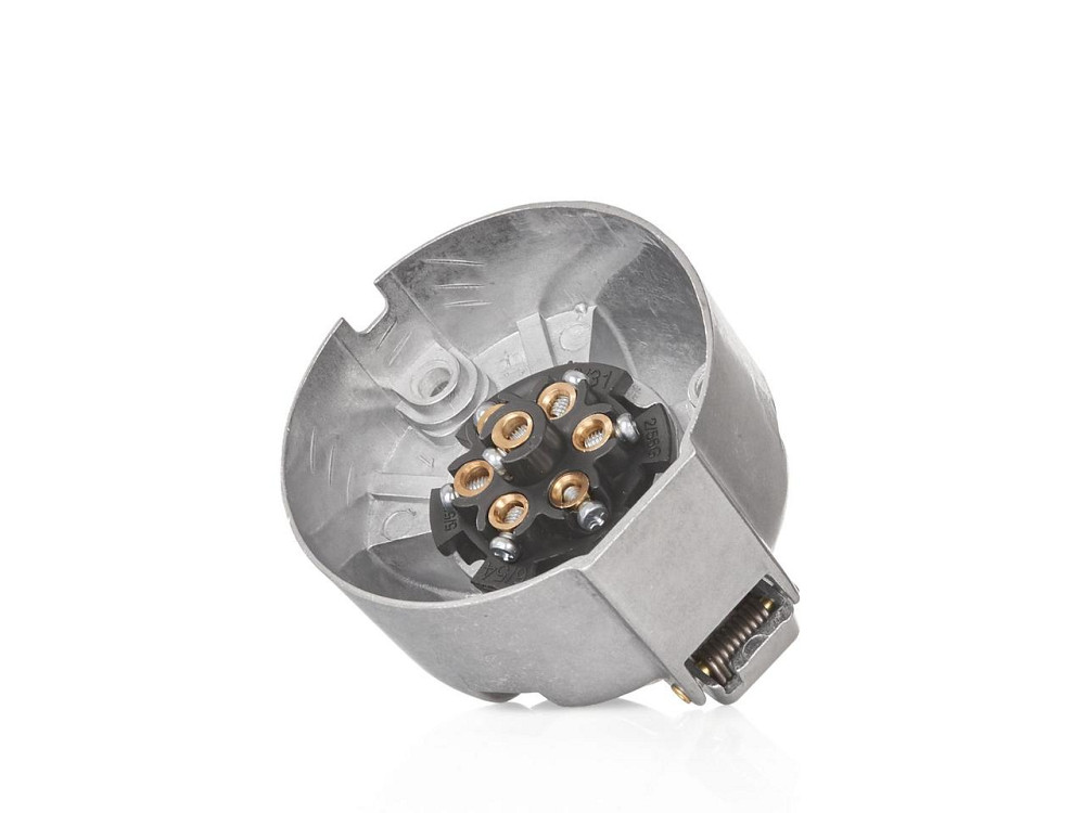 Причіпа розетка алюмінієва "GEKO" 7 PIN 12V Стрий - фото 2