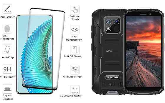 Захисне скло HyperGlass Pro для Oukitel WP18, WP18 Pro – максимальна чутливість та захист Київ
