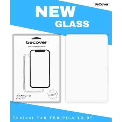 Стекло защитное BeCover Teclast Tab T60 Plus 12.0" (714609) Винница