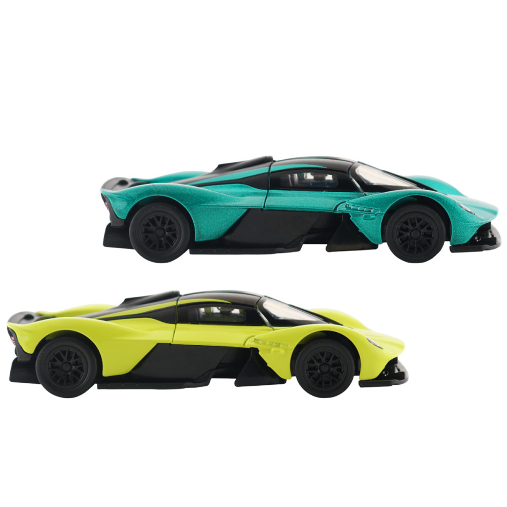 Автомодель - Aston Martin Valkyrie 2024 (зелений, жовтий) Днепр - изображение 7