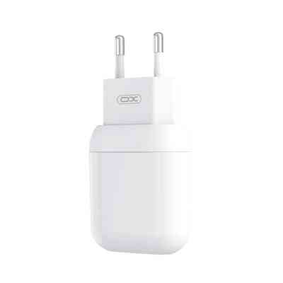 Зарядное устройство XO 2xUSB 2.4A + cable USB to Lightning white (L78-L-WH) Винница