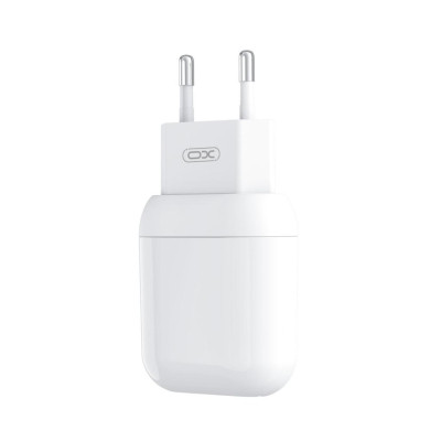 Зарядний пристрій XO 2xUSB 2.4A + cable USB to Lightning white (L78-L-WH) Вінниця - фото 2